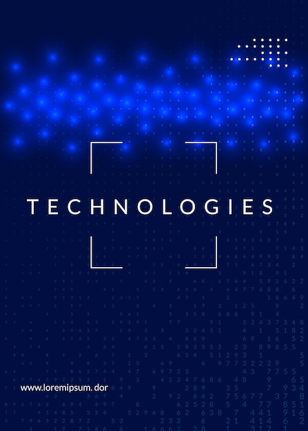 artificial intelligence background. technology for big data, visualization, deep learning and quantum computing. design template for information concept. cyber artificial intelligence backdrop.