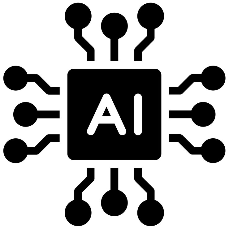 Vector artificial intelligence vector illustration