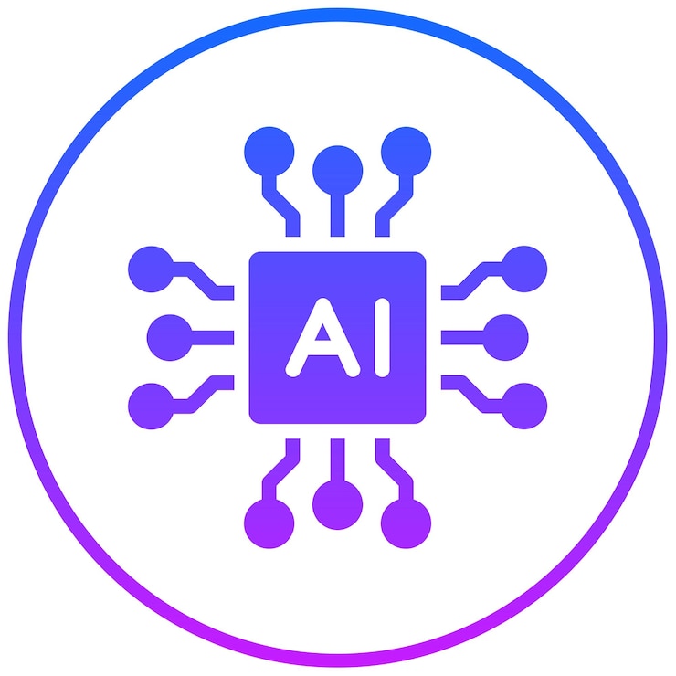 Vector artificial intelligence vector illustration