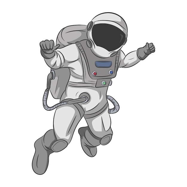astronaut in space