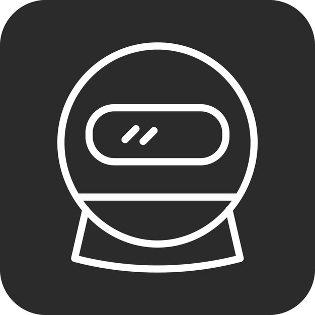 Astronaut vector icon illustration of Space Technology iconset