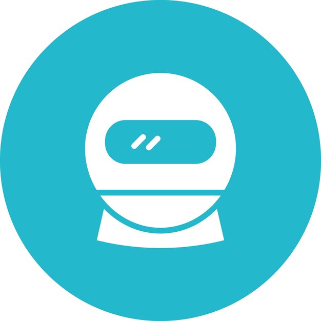 Astronaut vector icon illustration of Space Technology iconset