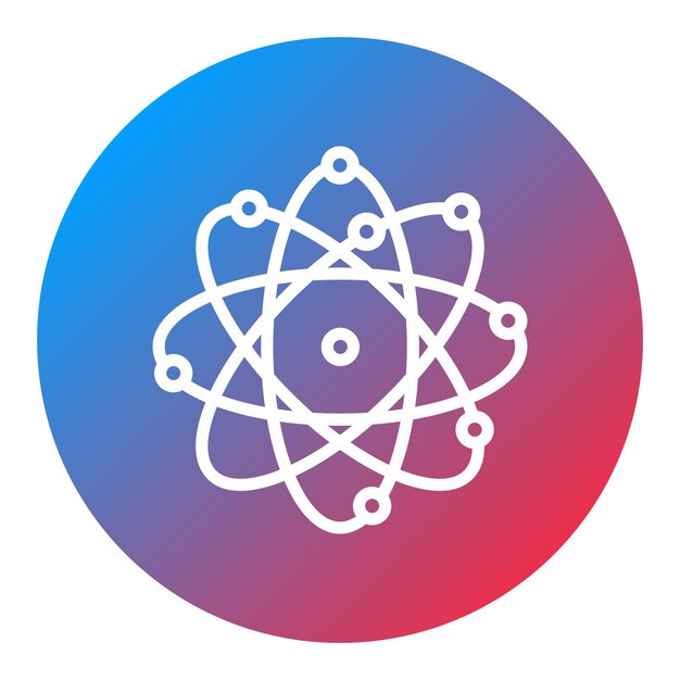 Atomic Energy icon vector image Can be used for Lighting