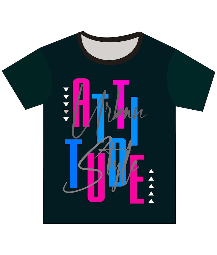 Vector attitude typography design tshirt print vector illustration