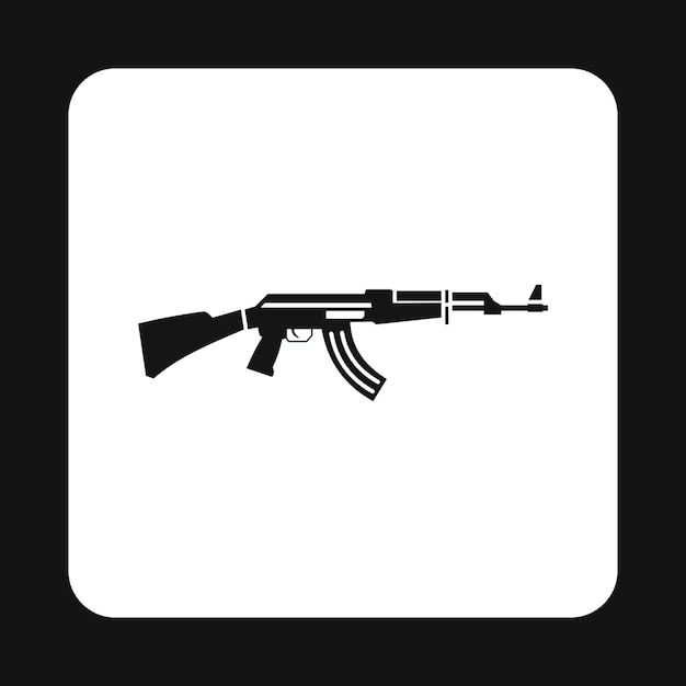 automatic machine icon in simple style on a white background vector illustration