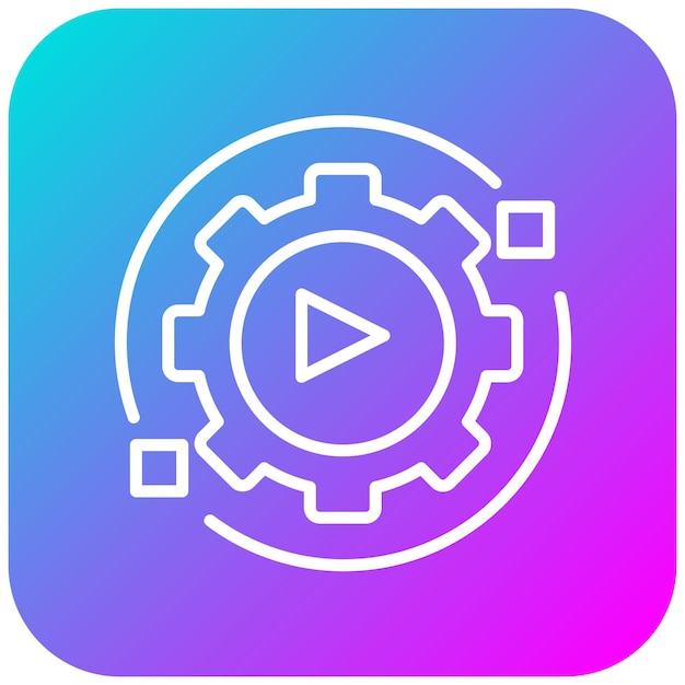 Automation vector icon Can be used for Business Analytics iconset