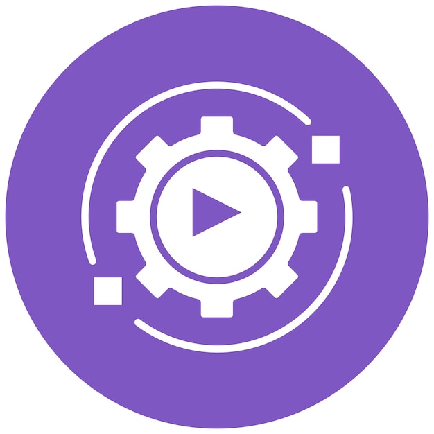 Automation vector icon Can be used for Business Analytics iconset