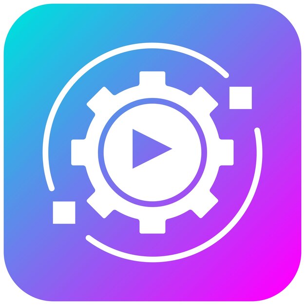 Automation vector icon Can be used for Business Analytics iconset