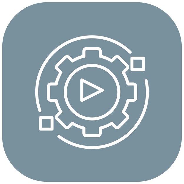 Automation vector icon Can be used for Business Analytics iconset