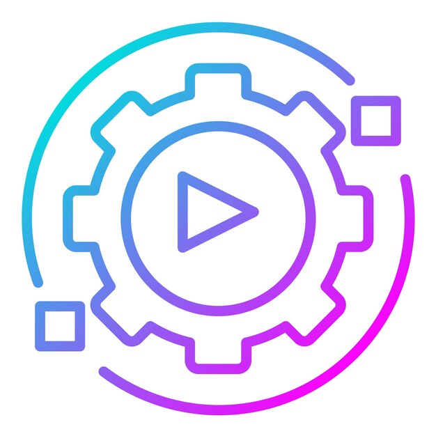 Automation vector icon Can be used for Business Analytics iconset