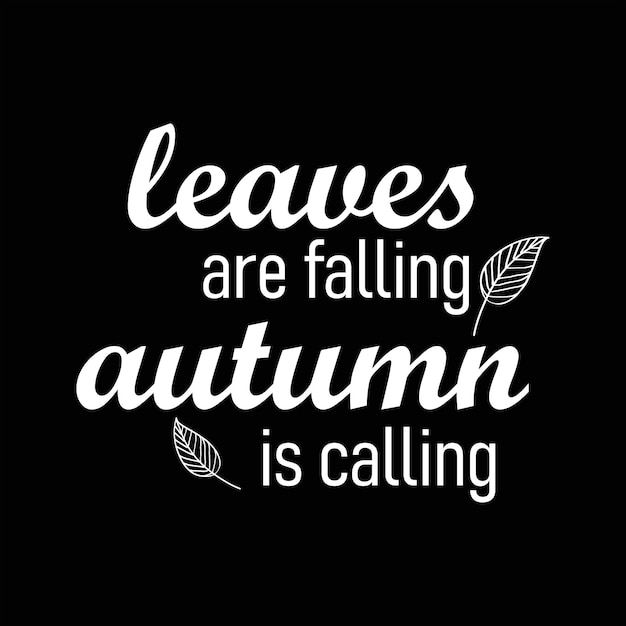Autumn T-Shirt Design