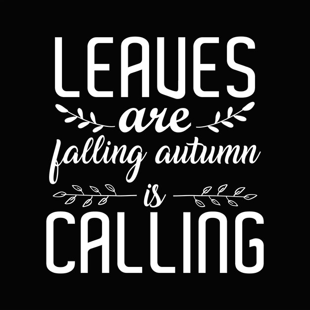 Autumn T-Shirt Design