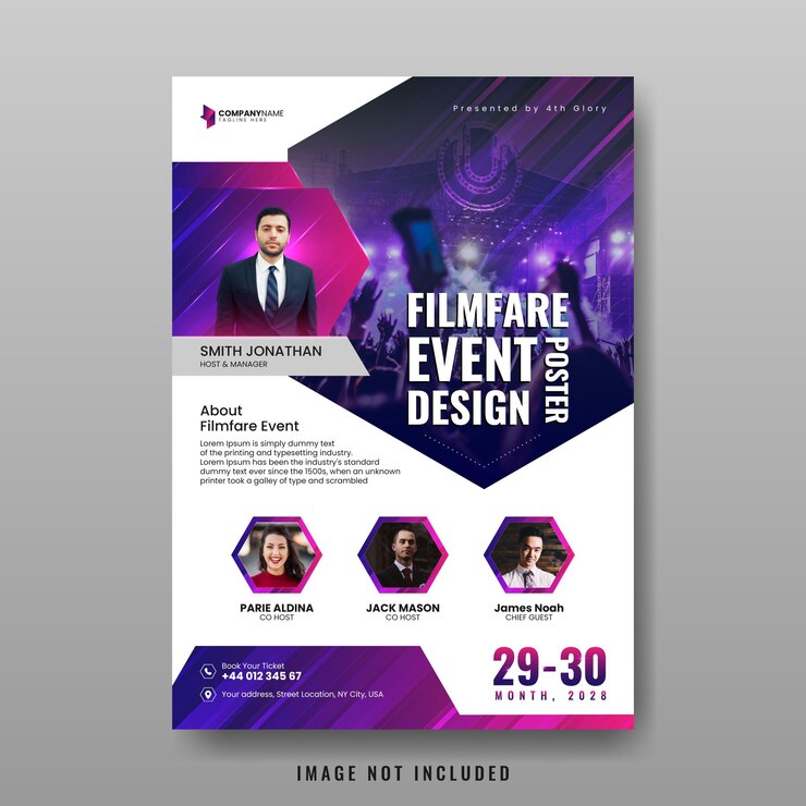 Award Show Event Flyer Template