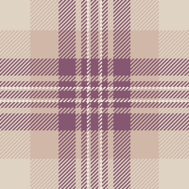 Background vector textile of texture seamless pattern with a fabric check plaid tartan