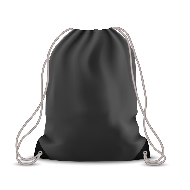 Vector backpack bag isolated