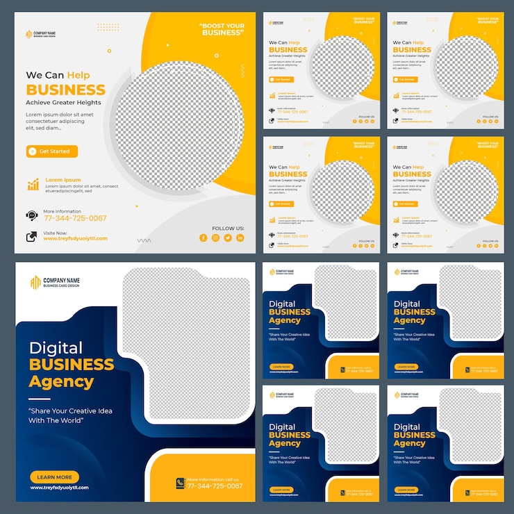 Vector banner media sosial freepikbanner media sosial freepik