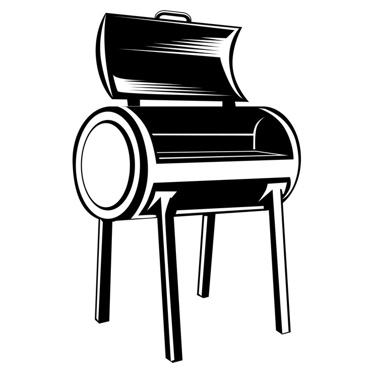 BBQ GRILL isolated