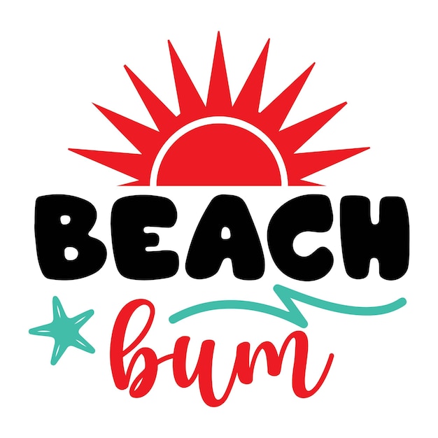 Beach SVG Design