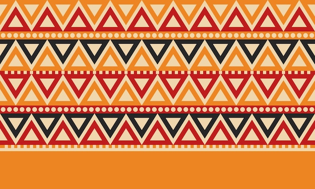Beautiful geometric background Modern graphic poster Tribal form Flowers Creative vector Art