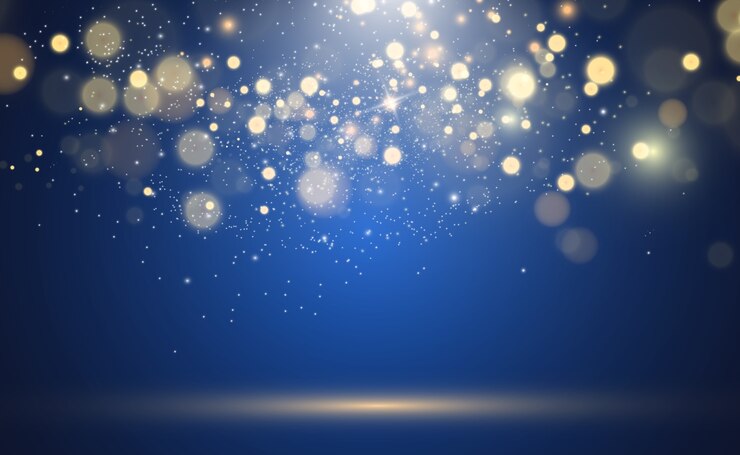 Beautiful sparks shine with special light. Sparkles.