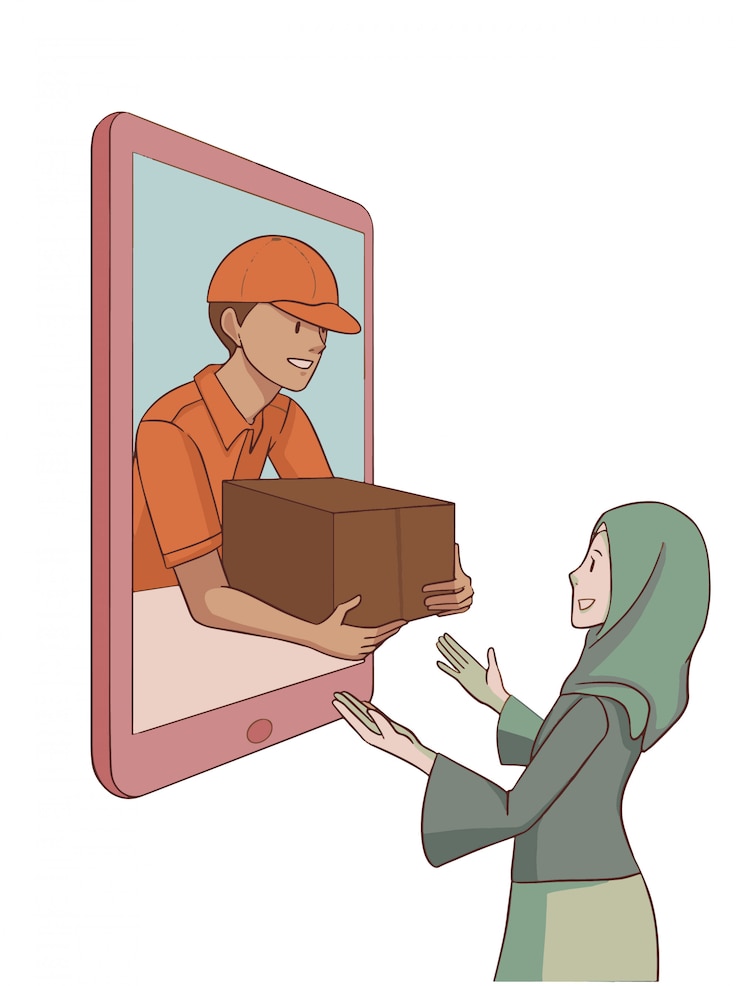 Vector belanja online