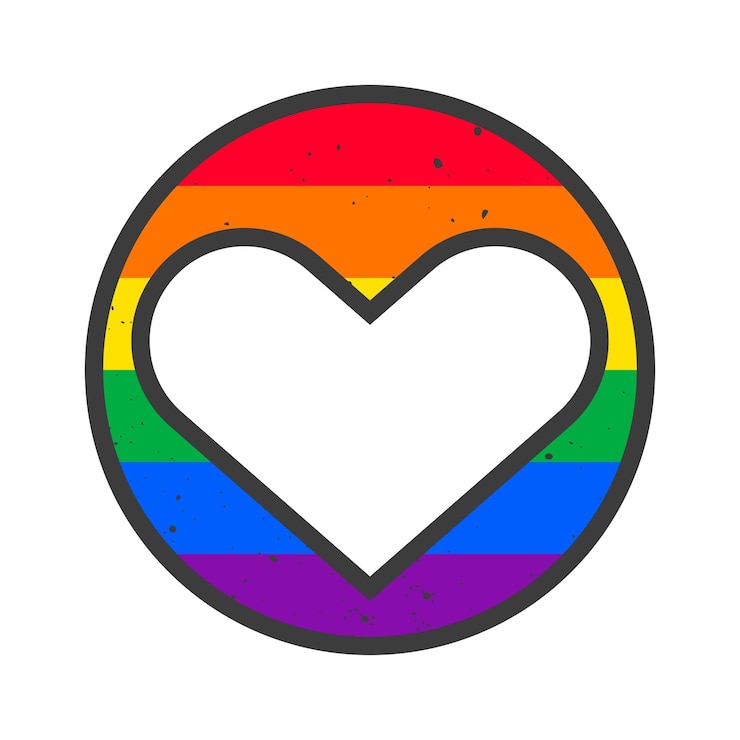 Vector bendera lgbtq kebanggaan lgbt bulan kebanggaan
