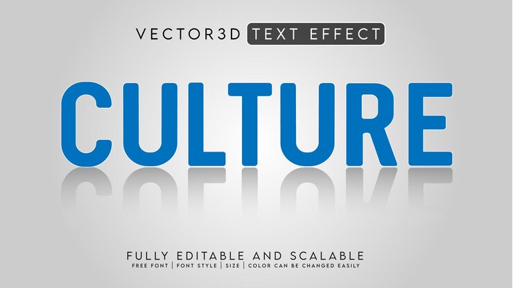 Best and Modern Reflect Editable 3D Text Effect Premium Quality