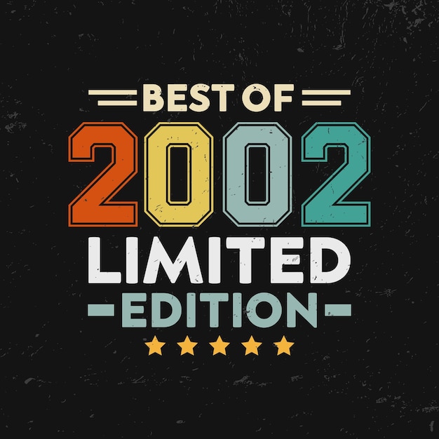 Best of 2002 Limited edition Tshirt