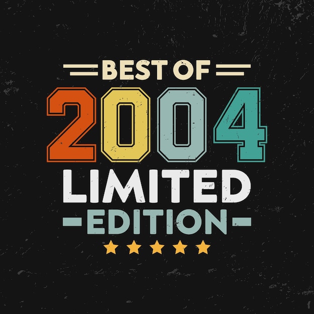 Best of 2004 Limited edition Tshirt