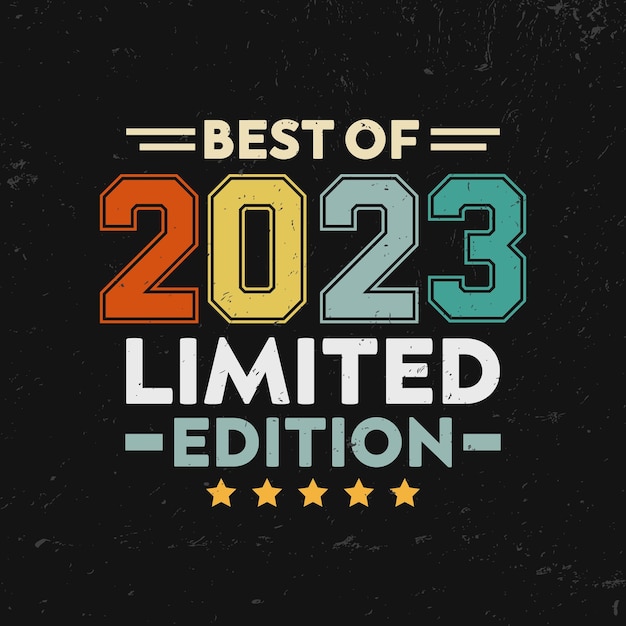 Best of 2023 Limited edition Tshirt
