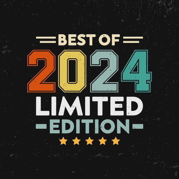 Best of 2024 Limited edition Tshirt