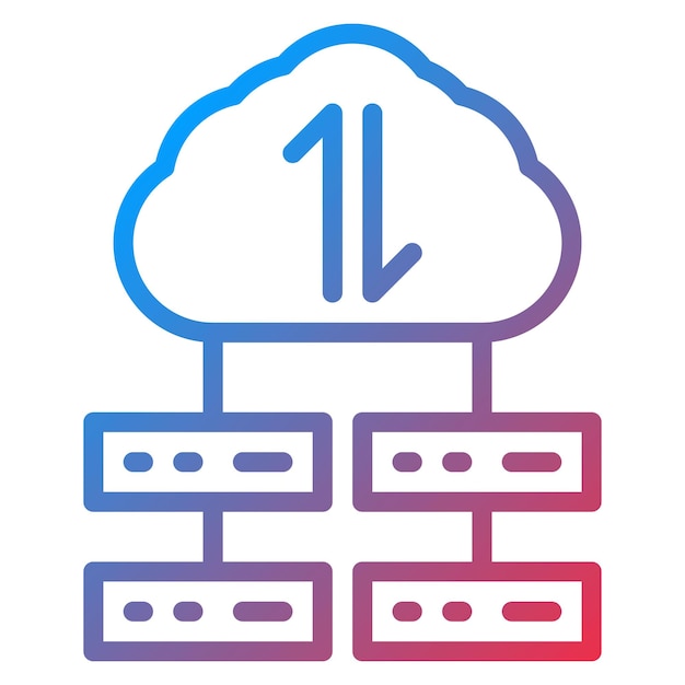 big data icon vector image can be used for digital disruption