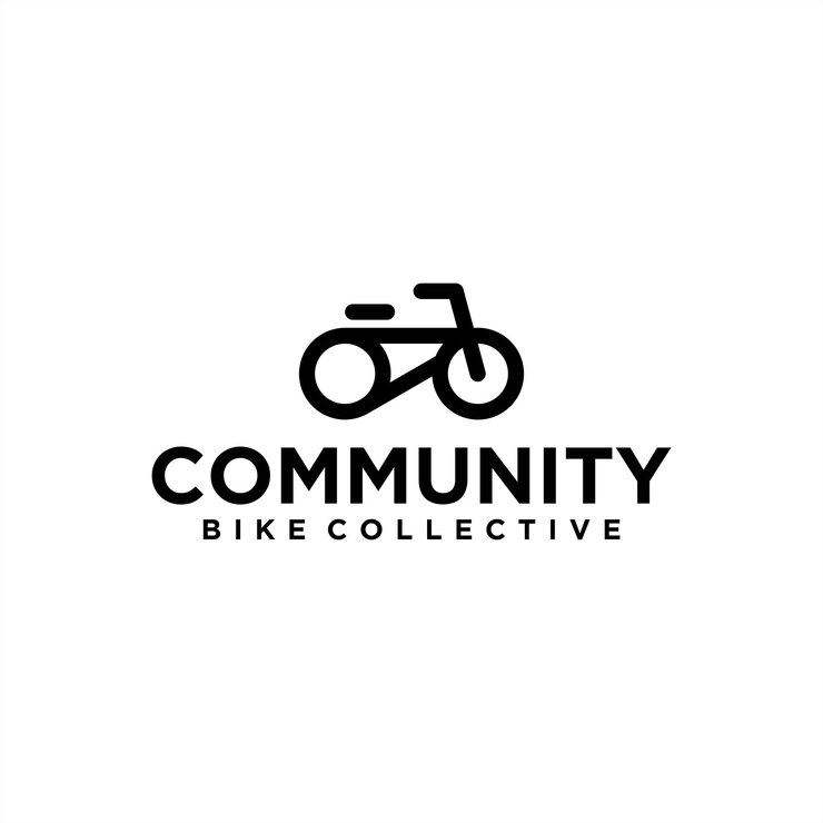 bike bicycle community logo design