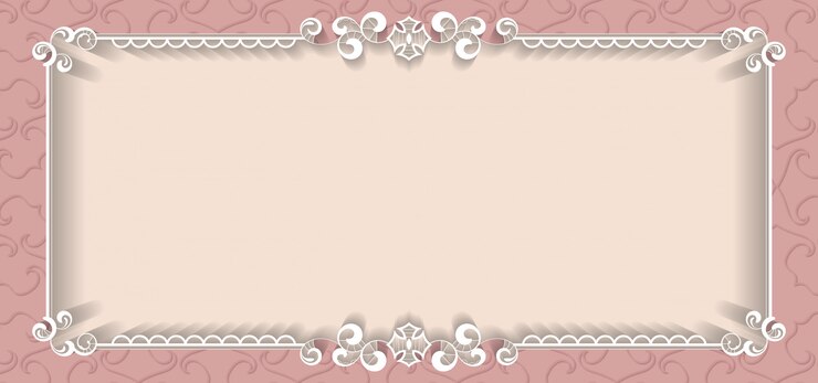 Vector bingkai bunga putih, ornamen renda