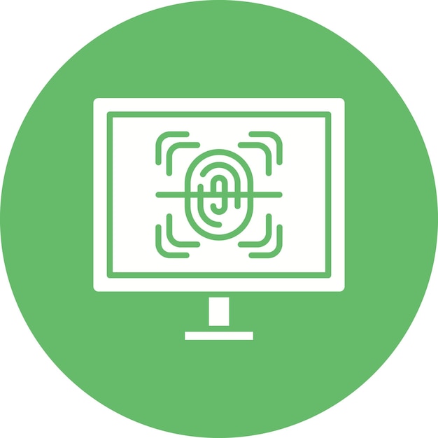 Biometrics icon vector image Can be used for Artificial Intelligence