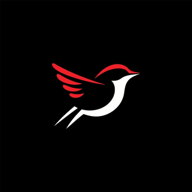 Bird logo design vector template
