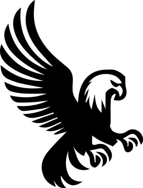 Bird logo vector silhouette illustration 14