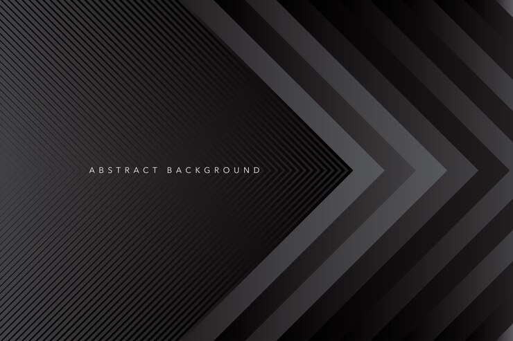 Black abstract background illustration with dark geometric graphic concept