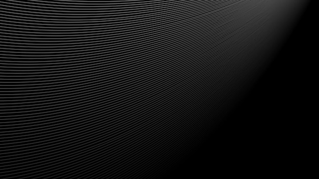 Black abstract background with stripes line for backdrop or presentation