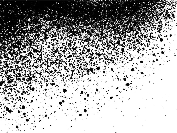 Black and white halftone geometry background Abstract pop art background