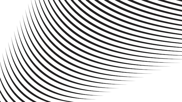 black and white stripes abstract background vector image