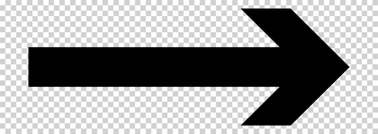 Black arrow pointing right icon