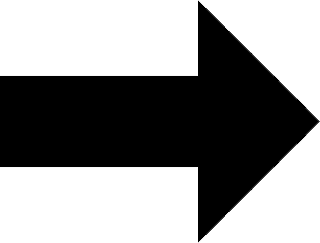 Black Arrow Pointing Right