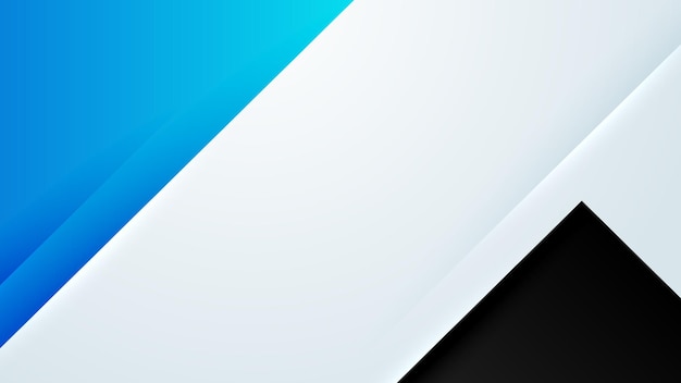 Black blue and white vector modern background with an abstract shapes and line