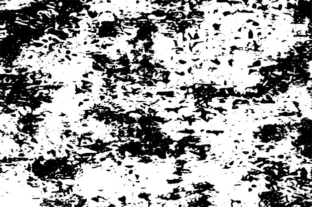 black grunge texture on white background vector image