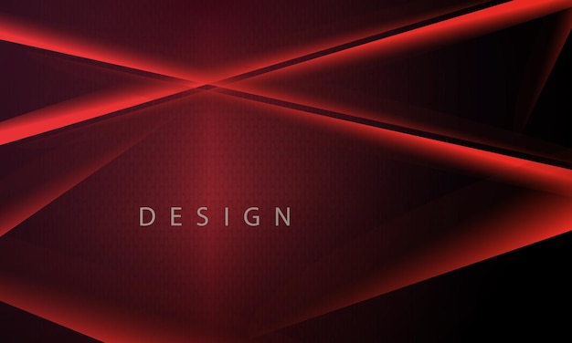 Black textured design with chaotic thin sharp spikes in red