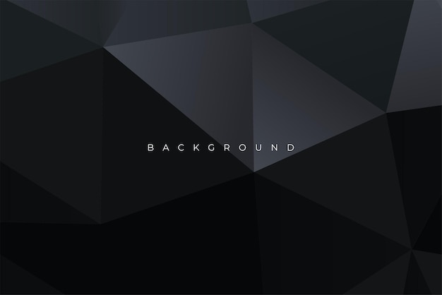 Black Triangle Background