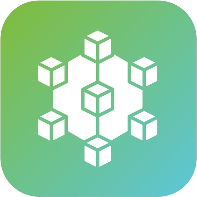 Blockchain Icon Style