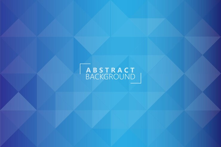 Blue abstract background geometric