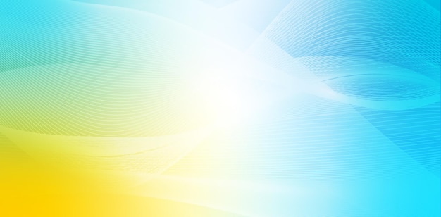 blue abstract wave vector background